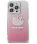 Original Case IPHONE 13 PRO Hello Kitty Hardcase IML Gradient Electrop Kitty Head (HKHCP13LHDGKEP) pink 3666339185367