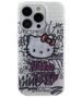 Original Case IPHONE 13 PRO MAX Hello Kitty Hardcase IML Kitty On Bricks Graffiti (HKHCP13XHDGPHT) white 3666339188627