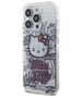 Original Case APPLE IPHONE 15 PRO Hello Kitty Hardcase IML Kitty On Bricks Graffiti (HKHCP15LHDGPHT) white 3666339188696