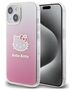 Original Case IPHONE 13 / 14 / 15 Hello Kitty Hardcase IML Gradient Electrop Kitty Head (HKHCP15SHDGKEP) pink 3666339185428