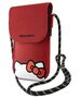 Bag Hello Kitty Leather Hiding Kitty Cord (HKOWBPSCKER) red 3666339189792