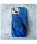 Gold Glam case for Samsung Galaxy S23 FE Blue 5907457743502