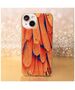 Gold Glam case for Samsung Galaxy A35 5G Orange 5907457743410