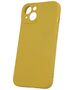 Silicon case for iPhone 15 6,1&quot; yellow 5907457755482