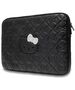 Bag LAPTOP 14" Hello Kitty Sleeve Zip PU Quilted Bows (HKCSZPEKHBPK) black 3666339190385