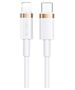 Cable 20W PD 1.2m USB-C - Lightning Usams U63 SJ484USB02 (US-SJ484) white 6958444935645