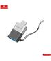 Adapter Earldom ET-OT72, USB (F) to Type-C, OTG, Black - 40366 έως 12 άτοκες Δόσεις