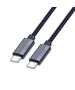 HOCO - U134 DATA cable Type C to Type C 240W 1,8m dark blue HOC-U134-DB 81268 έως 12 άτοκες Δόσεις