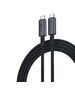 Devia cable Extreme PD USB-C - USB-C 4.0 1,0 m 240W black 8K 60Hz DVCB-399688 82327 έως 12 άτοκες Δόσεις