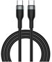 WIWU cable Wi-C017 USB-C - USB-C 100W black 6976195094091