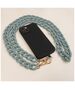 Phone chain long matte mint green 5907457744547