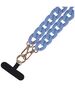 Phone chain long matte light blue 5907457744561