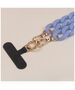 Phone chain long matte light blue 5907457744561