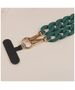 Phone chain long matte dark green 5907457744554