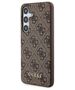 Original Case SAMSUNG GALAXY S24 Guess Hard Case 4G Metal Gold Logo (GUHCS24SG4GFBR) brown 3666339259129