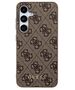 Original Case SAMSUNG GALAXY S24 Guess Hard Case 4G Metal Gold Logo (GUHCS24SG4GFBR) brown 3666339259129