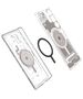 Case SAMSUNG GALAXY S24 ULTRA Spigen Ultra Hybrid Onetap Ring MagSafe Natural Titanium 8809971225595