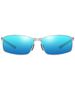 Techsuit Ochelari de Soare pentru Barbati - Techsuit Polarized (559) - Silver / Blue Mirror 5949419141568 έως 12 άτοκες Δόσεις