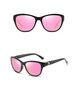 Techsuit Ochelari de Soare pentru Femei - Techsuit Polarized (A572) - Black / Pink Mirror 5949419142947 έως 12 άτοκες Δόσεις