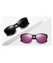 Techsuit Ochelari de Soare pentru Femei - Techsuit Polarized (A572) - Black / Pink Mirror 5949419142947 έως 12 άτοκες Δόσεις