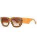 Techsuit Ochelari Vintage Femei - Techsuit Non-Polarized (86321) - Brown 5949419148604 έως 12 άτοκες Δόσεις