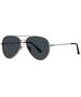 Techsuit Ochelari de Soare Unisex - Techsuit Polarized (3025) - Gun Black / Gray 5949419141377 έως 12 άτοκες Δόσεις