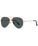 Techsuit Ochelari de Soare Unisex - Techsuit Polarized (3025) - Gold / Green 5949419141360 έως 12 άτοκες Δόσεις