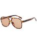 Techsuit Ochelari Mari pentru Femei - Techsuit Non-Polarized (98061) - Leopard Tea 5949419148574 έως 12 άτοκες Δόσεις