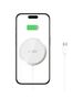 Wireless Charger 15W Magnetic MagSafe Tech-Protect QI15W-A34 white 5906302308828