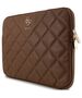 Sleeve Phone Case LAPTOP 14" Guess Sleeve Quilted 4G (GUCS14ZPSQSSGW) brown 3666339210892