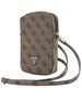 Bag Guess Zip 4G Triangle (GUWBZP4GFTSW) brown 3666339210748