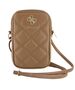 Bag Guess Zip Quilted 4G (GUWBZPSQSSGW) brown 3666339210717