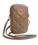 Bag Guess Zip Quilted 4G (GUWBZPSQSSGW) brown 3666339210717