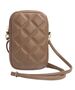 Bag Guess Zip Quilted 4G (GUWBZPSQSSGW) brown 3666339210717