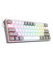 Gaming πληκτρολόγιο - Redragon K617 Fizz RGB (White/Grey) RD-K617GR 83870 έως 12 άτοκες Δόσεις