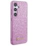 Original Case SAMSUNG GALAXY S24+ Guess Hardcase Glitter Script (GGUHCS24MHGGSHU) purple 3666339241346