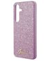 Original Case SAMSUNG GALAXY S24+ Guess Hardcase Glitter Script (GGUHCS24MHGGSHU) purple 3666339241346