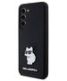 Original Case SAMSUNG GALAXY S24 Karl Lagerfeld Silicone Choupette Metal Pin (KLHCS24SSMHCNPK) black 3666339259174