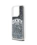 Original Case IPHONE 14 PRO DKNY Hardcase Liquid Glitter Big Logo (DKHCP14LLBNAEK) black 3666339270735