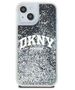 Original Case IPHONE 13 / 14 / 15 DKNY Hardcase Liquid Glitter Big Logo (DKHCP14SLBNAEK) black 3666339270711