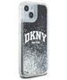 Original Case IPHONE 13 / 14 / 15 DKNY Hardcase Liquid Glitter Big Logo (DKHCP14SLBNAEK) black 3666339270711