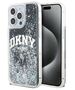 Original Case IPHONE 14 PRO MAX DKNY Hardcase Liquid Glitter Big Logo (DKHCP14XLBNAEK) black 3666339270742