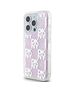 Original Case APPLE IPHONE 15 PRO DKNY Hardcase Liquid Glitter Multilogo (DKHCP15LLCPEPP) pink 3666339271190