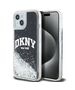 Original Case IPHONE 14 PLUS / 15 PLUS DKNY Hardcase Liquid Glitter Big Logo (DKHCP15MLBNAEK) black 3666339270766