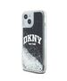 Original Case IPHONE 14 PLUS / 15 PLUS DKNY Hardcase Liquid Glitter Big Logo (DKHCP15MLBNAEK) black 3666339270766