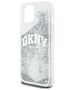 Original Case IPHONE 13 / 14 / 15 DKNY Hardcase Liquid Glitter Big Logo (DKHCP15SLBNAET) white 3666339270896