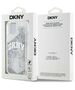 Original Case IPHONE 13 / 14 / 15 DKNY Hardcase Liquid Glitter Big Logo (DKHCP15SLBNAET) white 3666339270896