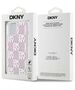 Original Case IPHONE 13 / 14 / 15 DKNY Hardcase Liquid Glitter Multilogo (DKHCP15SLCPEPP) pink 3666339271176