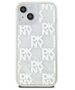 Original Case IPHONE 13 / 14 / 15 DKNY Hardcase Liquid Glitter Multilogo (DKHCP15SLCPEPT) white 3666339271039