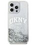 Original Case APPLE IPHONE 15 PRO MAX DKNY Hardcase Liquid Glitter Big Logo (DKHCP15XLBNAET) white 3666339270926